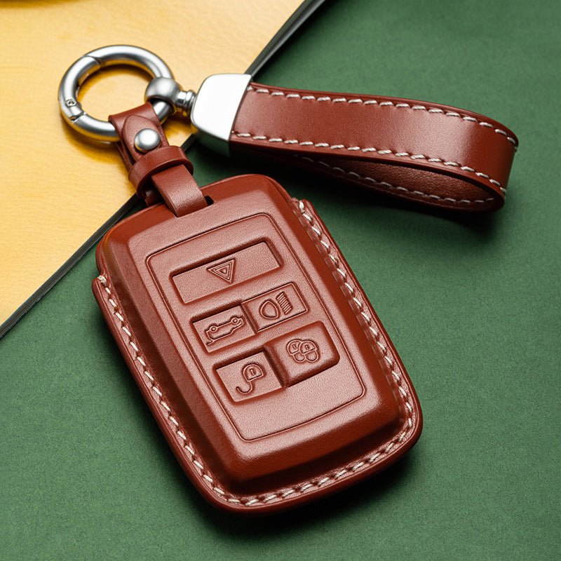 Jaguar & Range Rover Key Cover - Leather