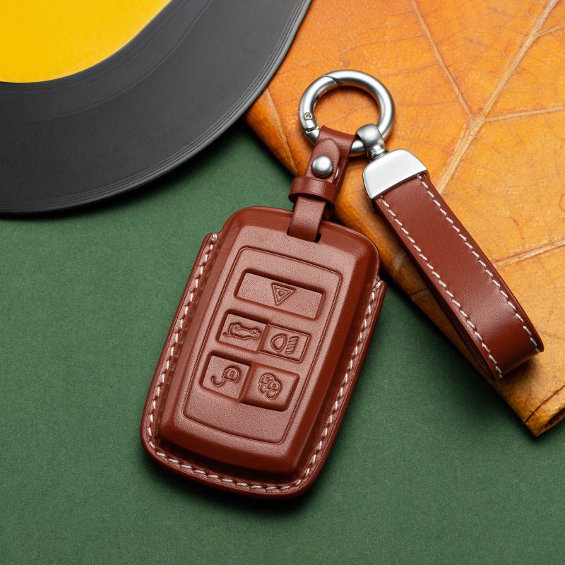 Jaguar & Range Rover Key Cover - Leather