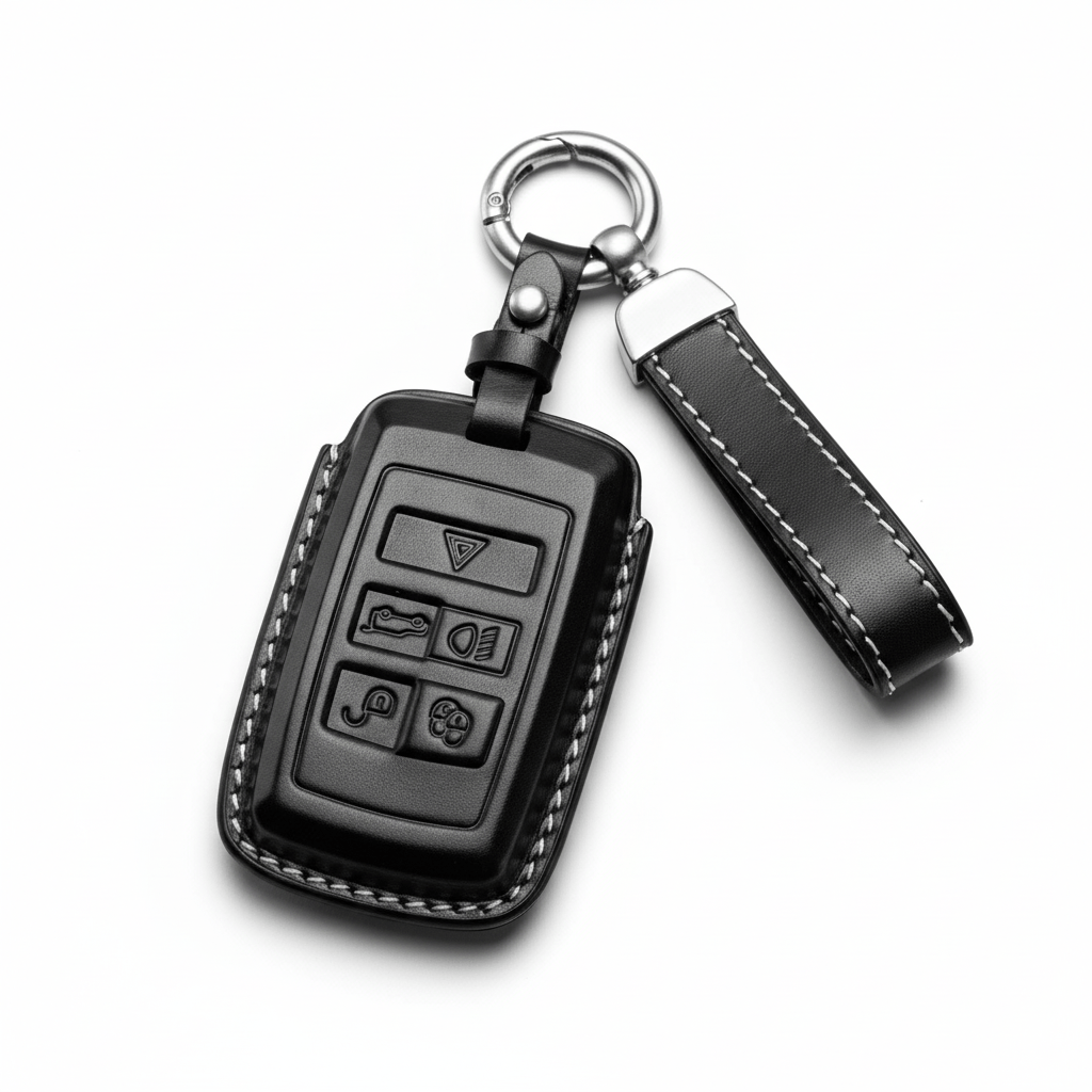 Jaguar & Range Rover Key Cover - Leather