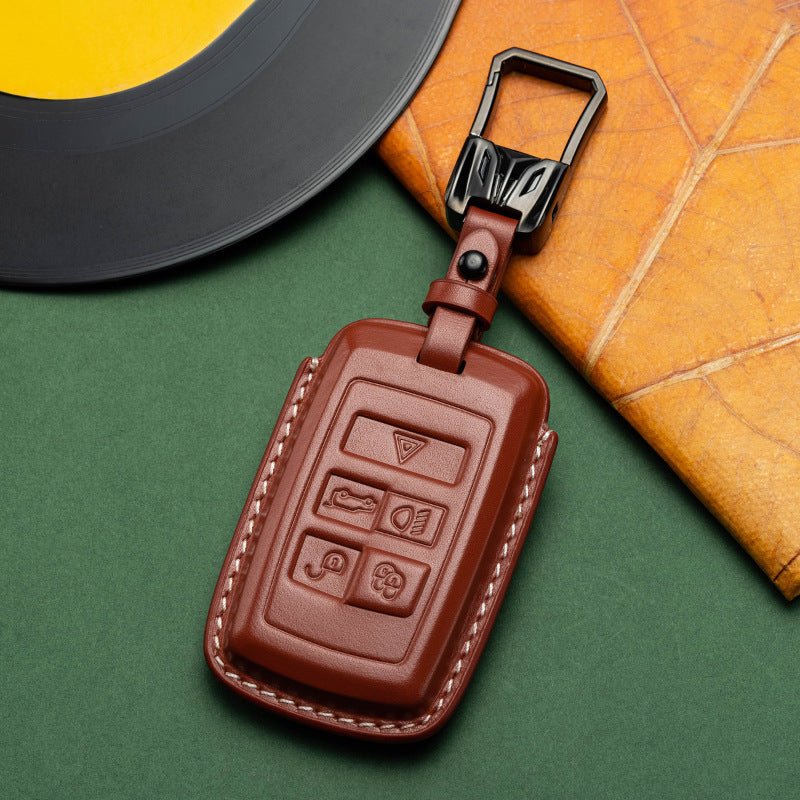 Jaguar & Range Rover Key Cover - Leather