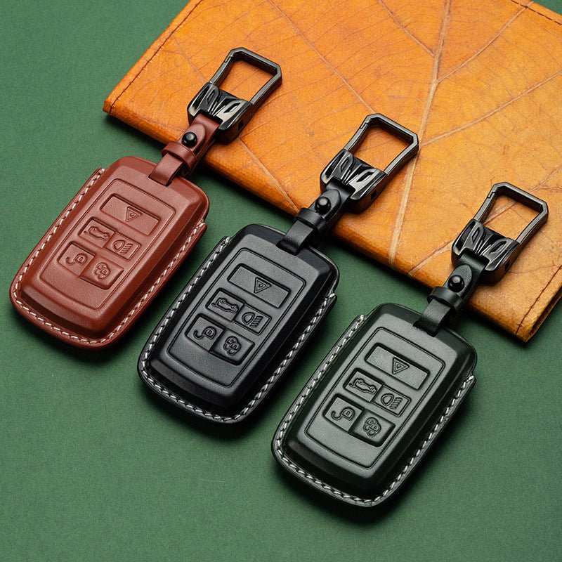 Jaguar & Range Rover Key Cover - Leather