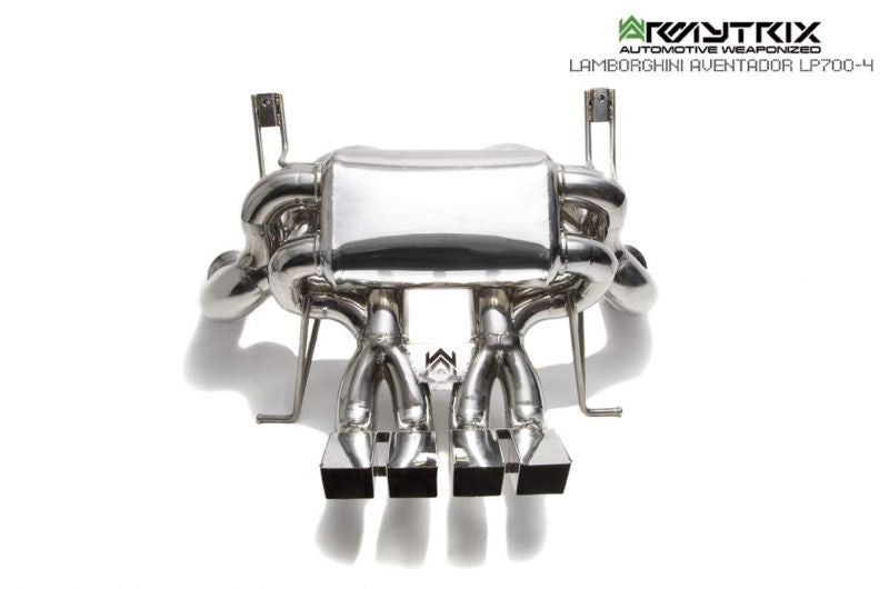 Armytrix Stainless Steel Valvetronic Cat Back Exhaust System Lamborghini Aventador LP700-4/LP720-4/LP750-4 11-17
