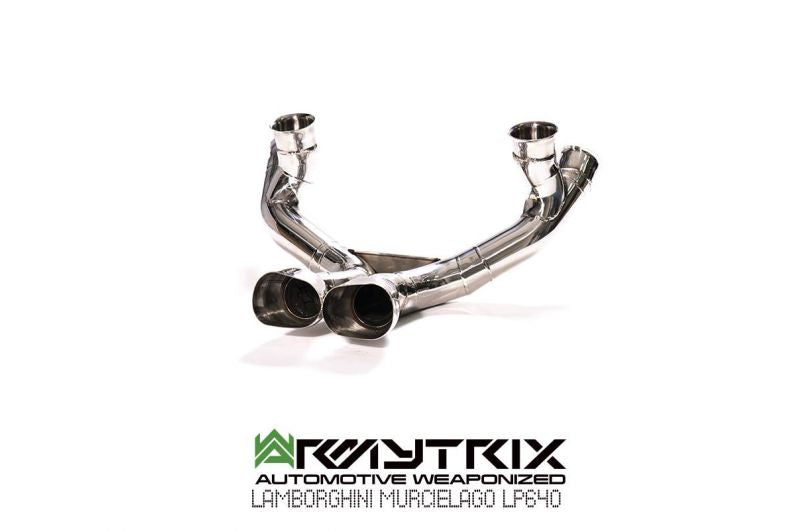 Armytrix Stainless Steel Valvetronic Cat Back Exhaust System Lamborghini Murcielago LP640-4 06-10
