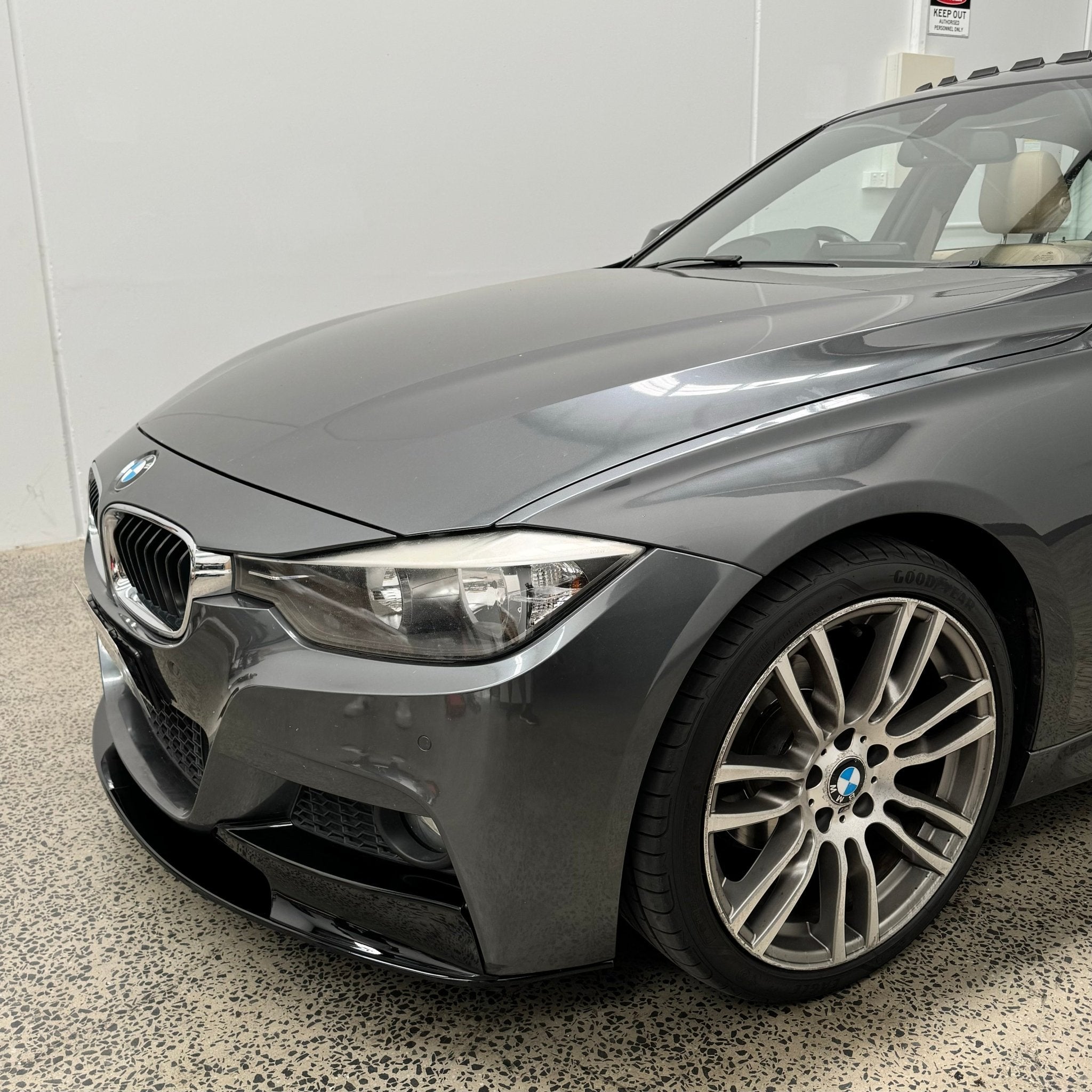 M Performance Style Front Lip for BMW 3 Series (F30) 12 - 18