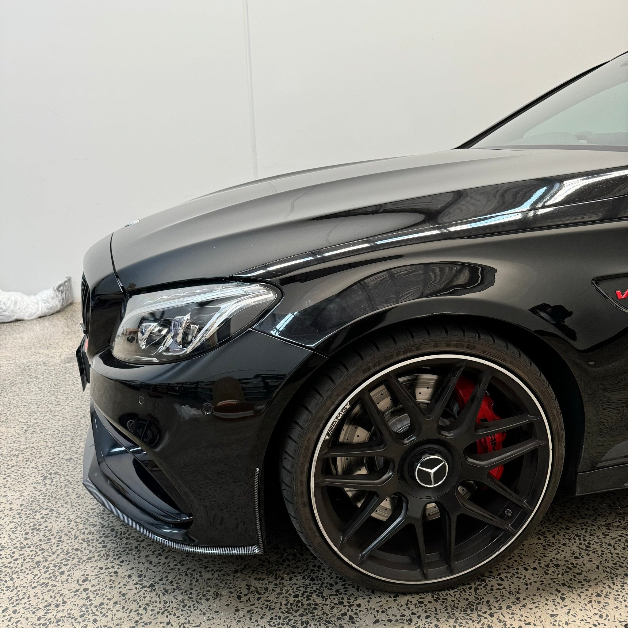 Mercedes Benz C Class C63s Edition One Style Front Lip (15 - 23)