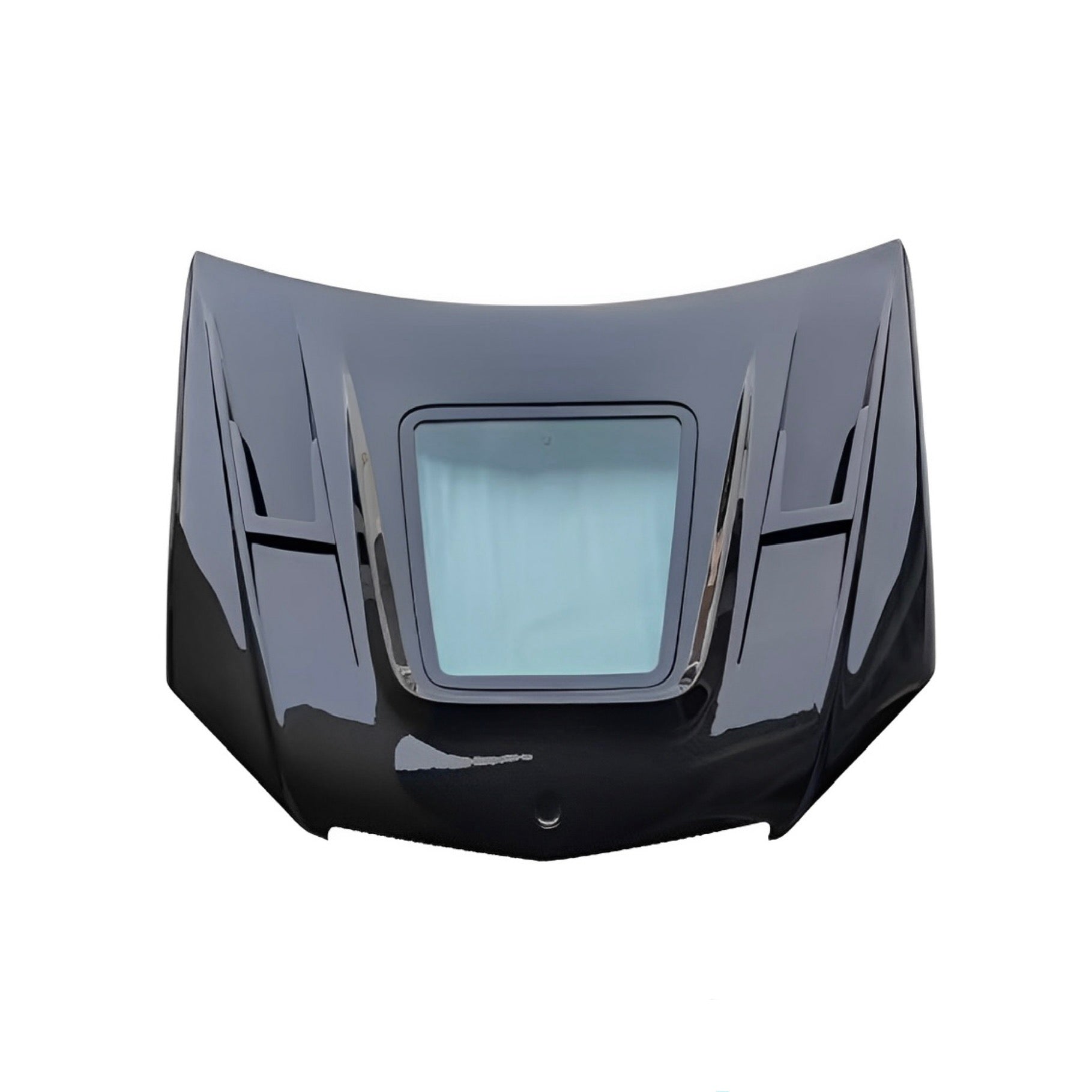 Mercedes Benz C Class Transparent Style Carbon Fibre Hood (07 - 11)