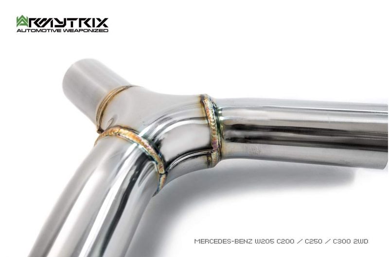 Armytrix Stainless Steel Valvetronic Cat Back Exhaust System Mercedes GLC63/GLC63S X253/C253 20+