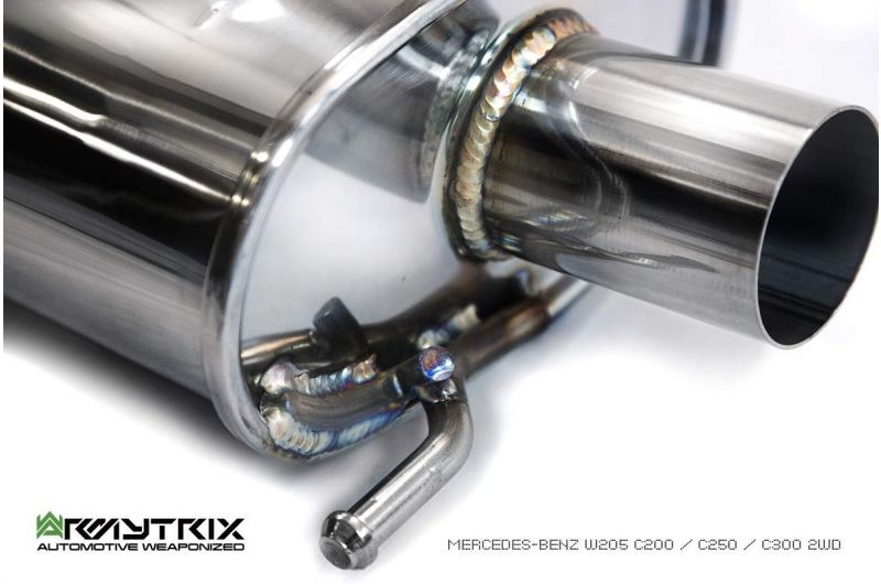 Armytrix Stainless Steel Valvetronic Cat Back Exhaust System Mercedes GLC63/GLC63S X253/C253 20+