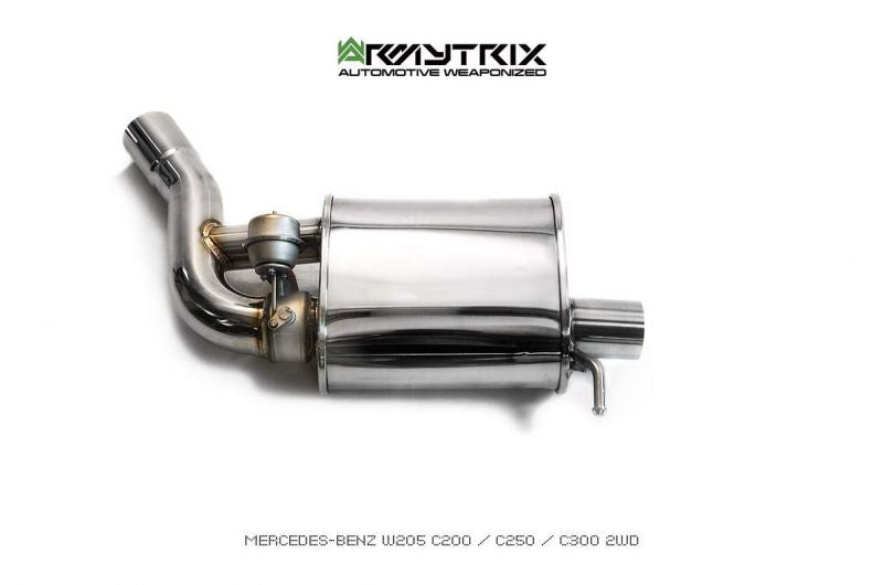 Armytrix Stainless Steel Valvetronic Cat Back Exhaust System Mercedes GLC63/GLC63S X253/C253 20+