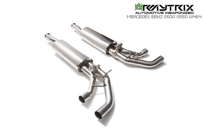 Armytrix Stainless Steel Valvetronic Cat Back Exhaust System Mercedes G500 W463A 18+