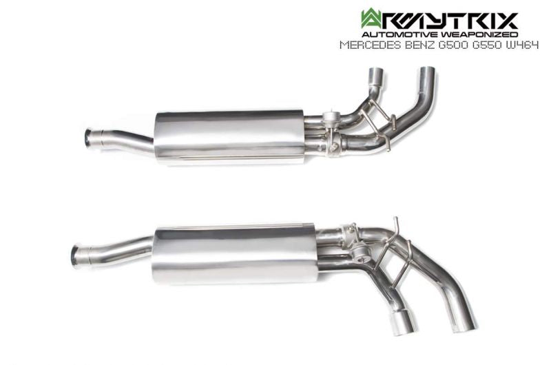 Armytrix Stainless Steel Valvetronic Cat Back Exhaust System Mercedes G500 W463A 18+