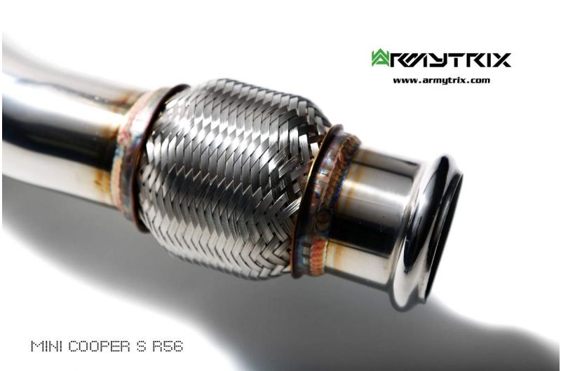 Armytrix Stainless Steel Valvetronic Cat Back Exhaust System Mini Cooper S R56/R57/R58/R59 07-13