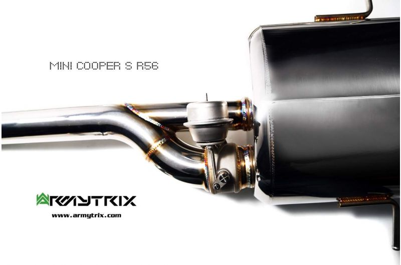 Armytrix Stainless Steel Valvetronic Cat Back Exhaust System Mini Cooper S R56/R57/R58/R59 07-13