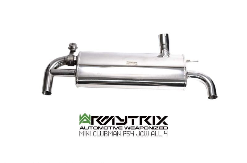 Armytrix Stainless Steel Valvetronic Cat Back Exhaust System Mini Cooper JCW ALL 4 F54 19+ (OPF Only)