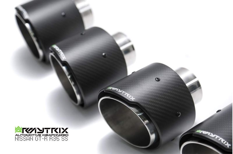 Armytrix Stainless Steel Valvetronic Y-Pipe Back Exhaust System (102mm) Nissan GT-R R35 07+