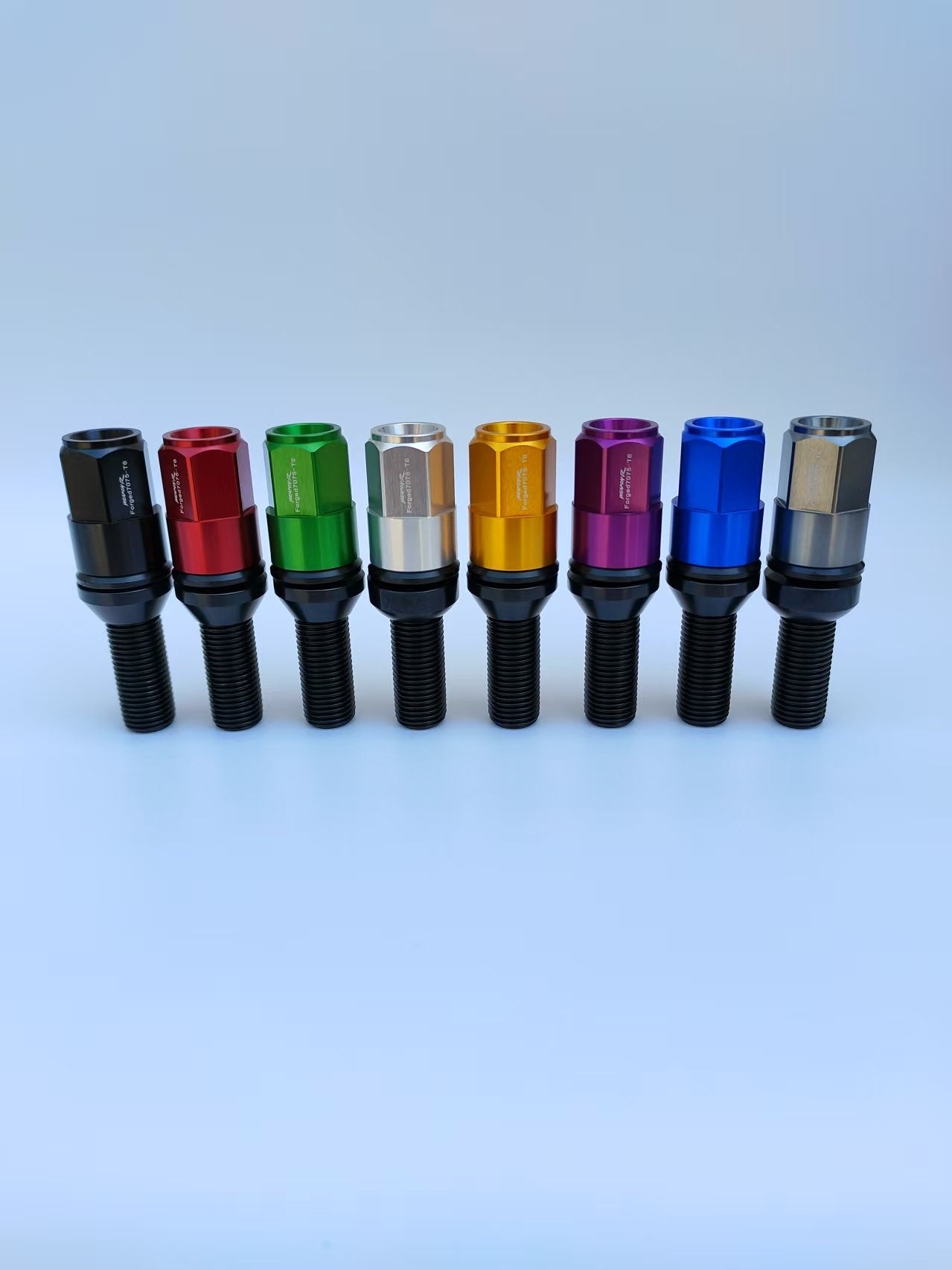 Custom Forged Open end forged extended racing lug nuts