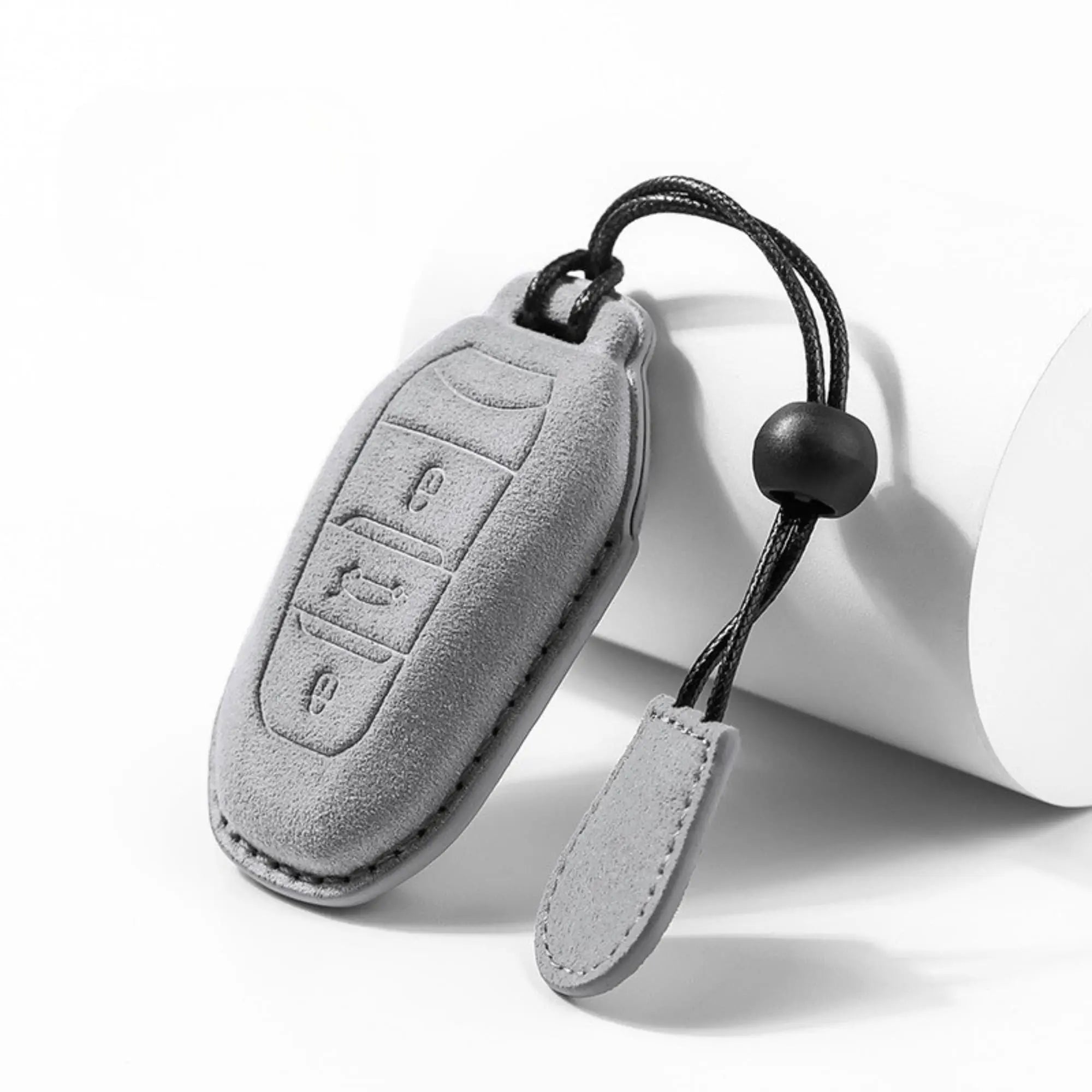 Peugeot Key Cover - Alcantara