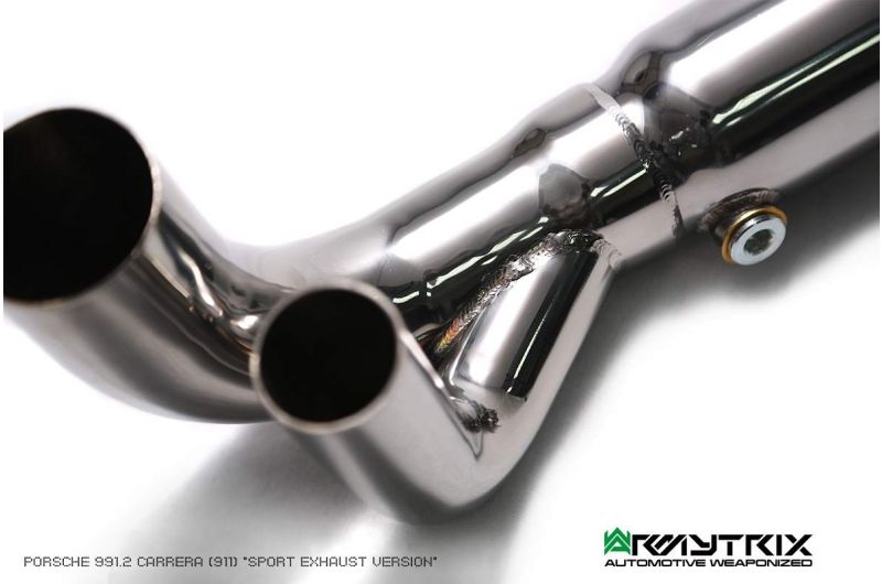 Armytrix Stainless Steel Valvetronic Cat Back Exhaust System (Suits Sports Exhaust Version Only) Porsche 911 Carrera/Carrera4/Carrera S/Carrera4S/Carrera GTS 991.2 16-19