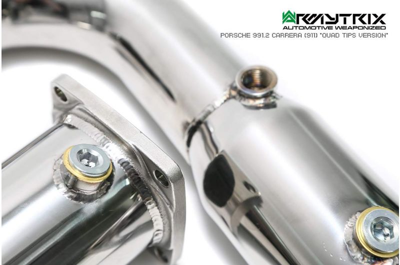 Armytrix Stainless Steel Valvetronic Cat Back Exhaust System (Suits Quad Tip Only) Porsche 911 Carrera/Carrera4/Carrera S/Carrera4S/Carrera GTS 991.2 16-19