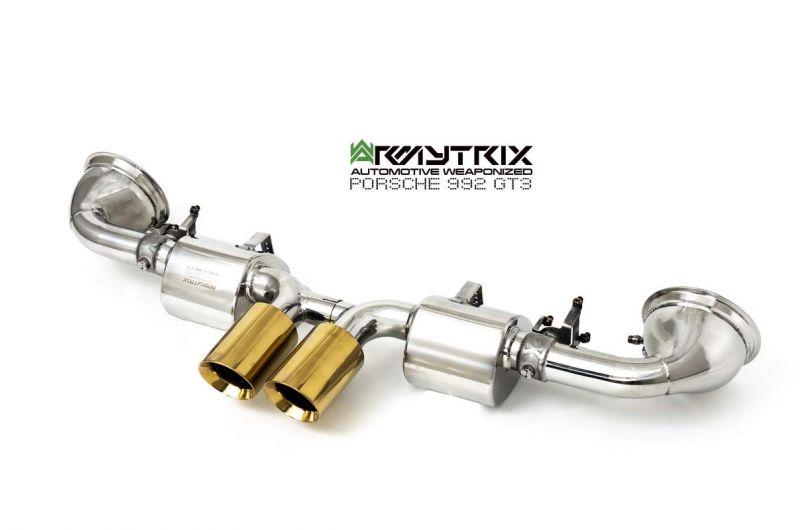 Armytrix Stainless Steel Valvetronic Cat Back Exhaust System Porsche 911 GT3 992 21+