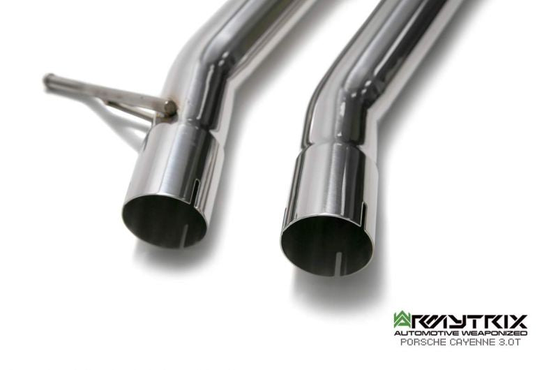 Armytrix Stainless Steel Valvetronic Cat Back Exhaust System Porsche Cayenne E3 3.0T 18+