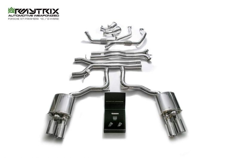 Armytrix Stainless Steel Valvetronic Cat Back Exhaust System Porsche Panamera 4S/4S Sport Turismo 971 17+