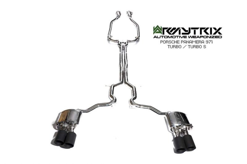 Armytrix Stainless Steel Valvetronic Cat Back Exhaust System Porsche Panamera Turbo/ Turbo Sport/GTS/ GTS Sport 971 17+