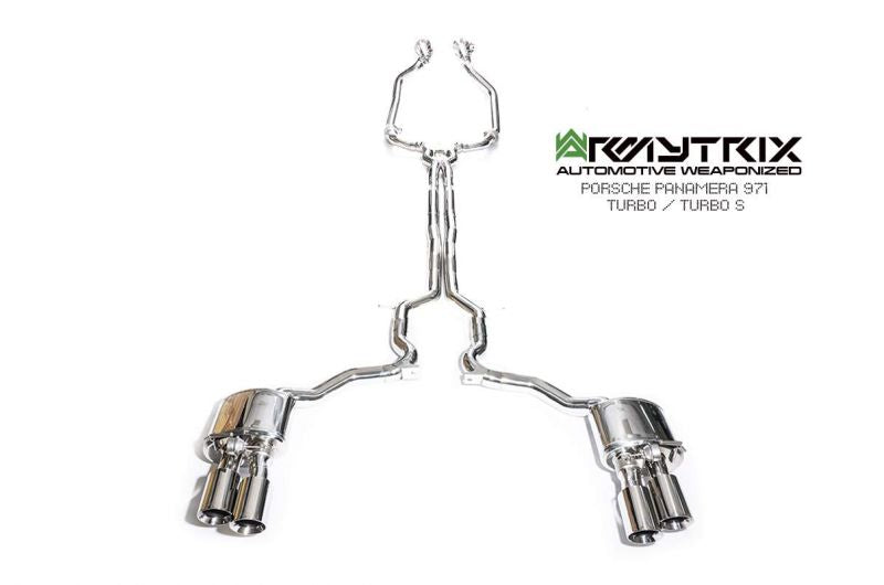 Armytrix Stainless Steel Valvetronic Cat Back Exhaust System Porsche Panamera Turbo/ Turbo Sport/GTS/ GTS Sport 971 17+