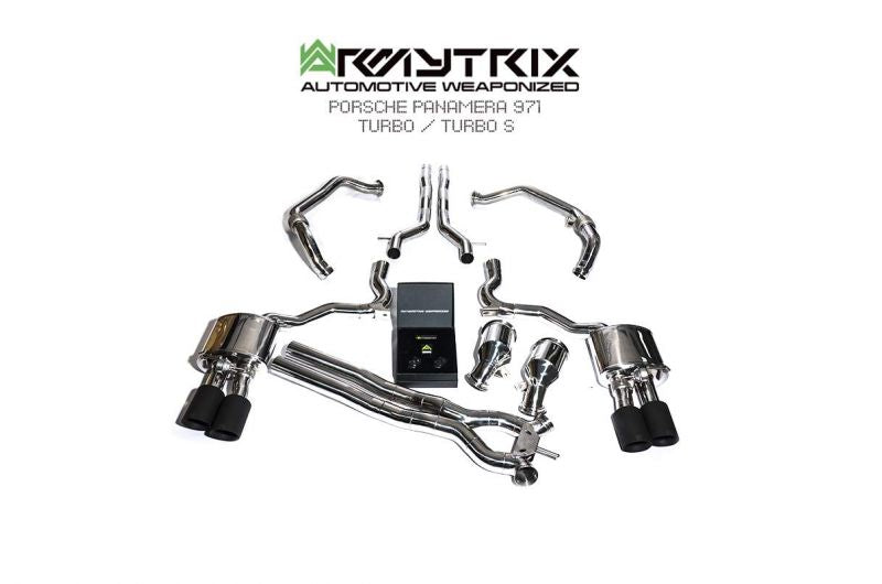 Armytrix Stainless Steel Valvetronic Cat Back Exhaust System Porsche Panamera Turbo/ Turbo Sport/GTS/ GTS Sport 971 17+