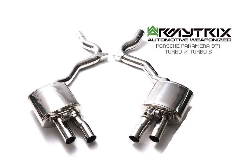 Armytrix Stainless Steel Valvetronic Cat Back Exhaust System Porsche Panamera Turbo/ Turbo Sport/GTS/ GTS Sport 971 17+