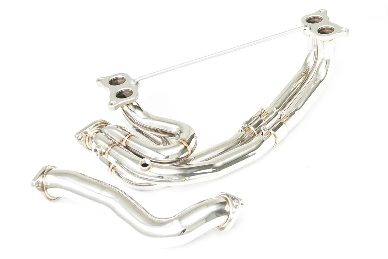 R400 70mm Engine Back Exhaust w/PSR Unequal Headers - Subaru BRZ & Toyota 86 12 - 21, 22+ - Nine Motorsport