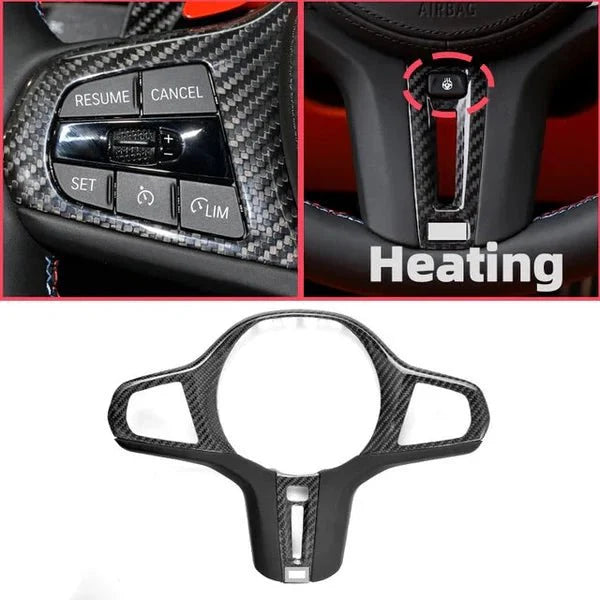 Steering Wheel Trim Carbon Fibre BMW 3 Series G20/G21