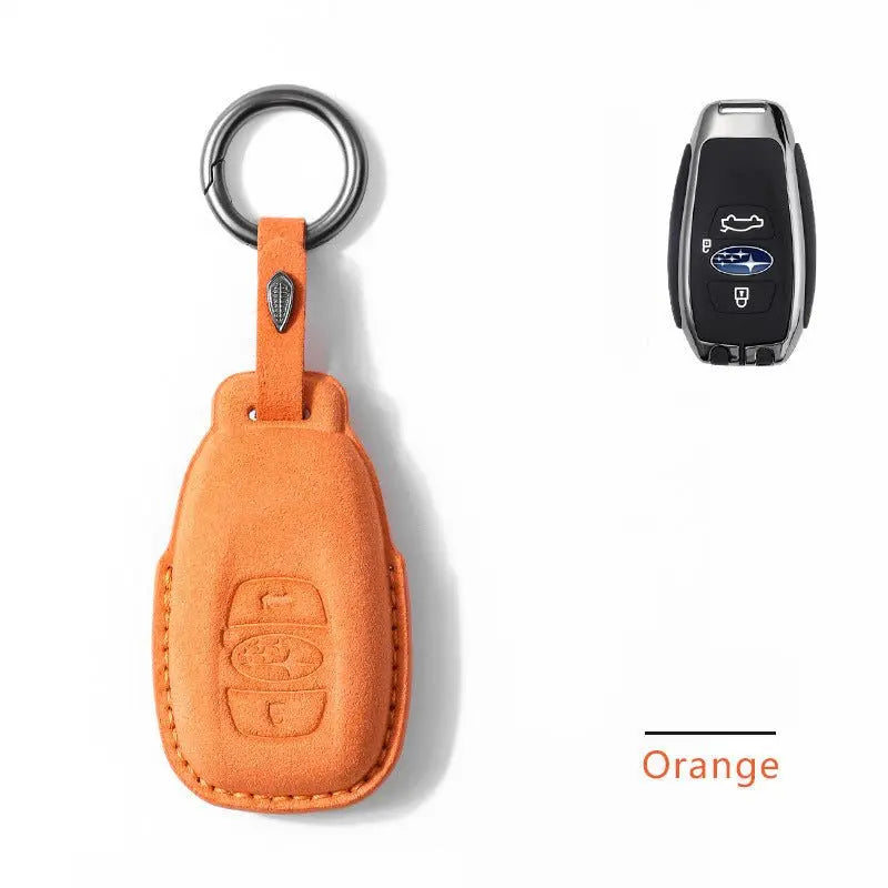 Subaru Key Cover - Alcantara