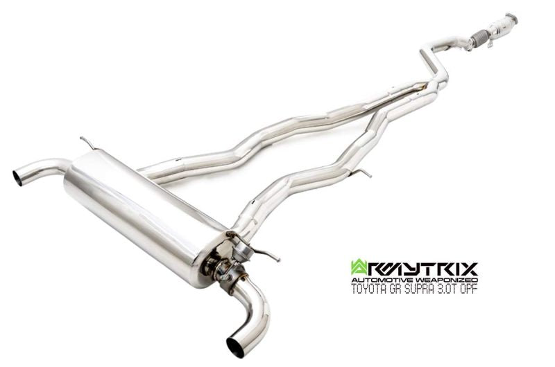 Armytrix Stainless Steel Valvetronic Cat Back Exhaust System Wireless Remote Toyota GR Supra A90/91 OPF 19+ (OPF)