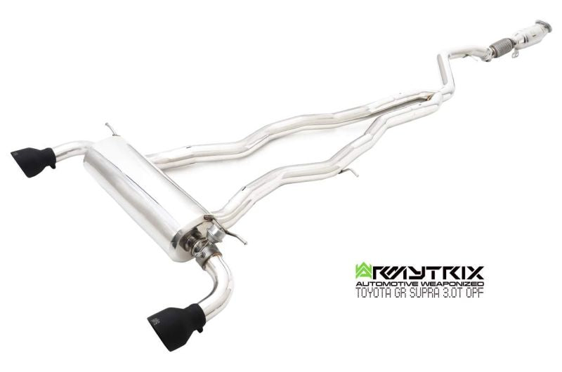Armytrix Stainless Steel Valvetronic Cat Back Exhaust System Wireless Remote Toyota GR Supra A90/91 OPF 19+ (OPF)