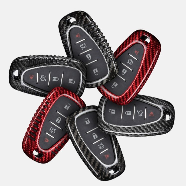 Chevrolet Carbon Fiber Key Cover – Camaro / Malibu / Traverse