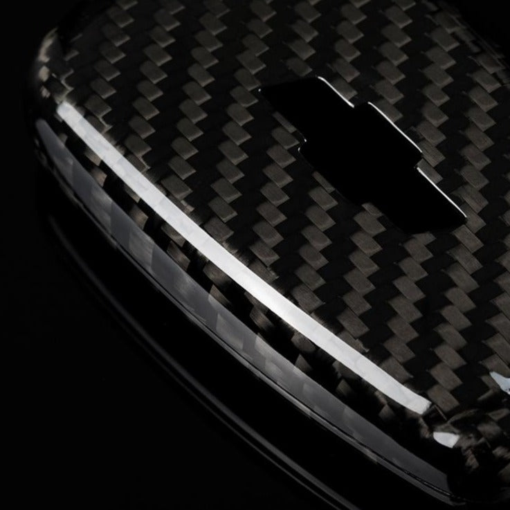 Chevrolet Carbon Fiber Key Cover – Camaro / Malibu / Traverse