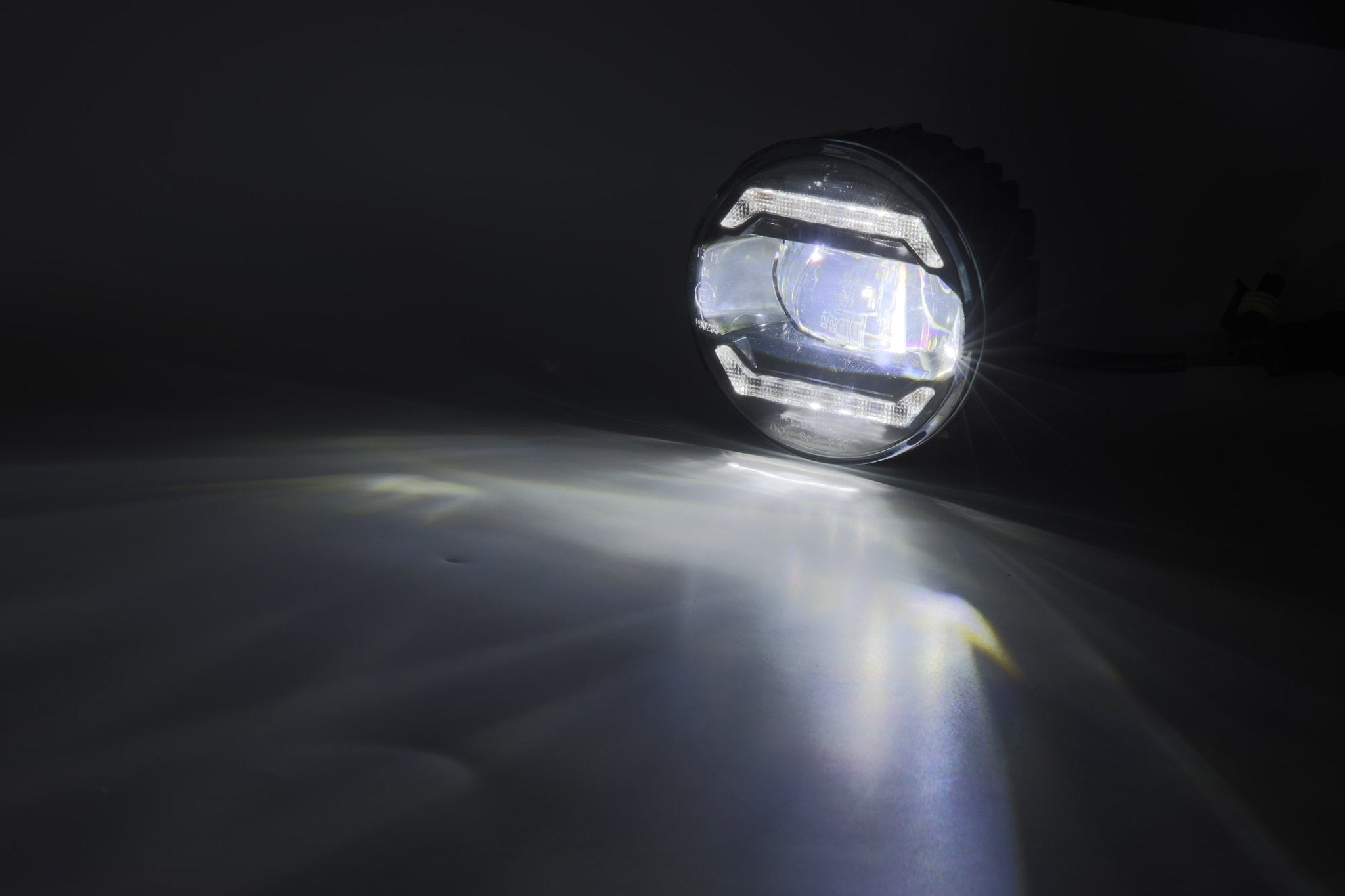 24-26 Ford Ranger (with Stock Halogen Fog Lights) DoubleTap Dual Color LED Projector Fog Lights