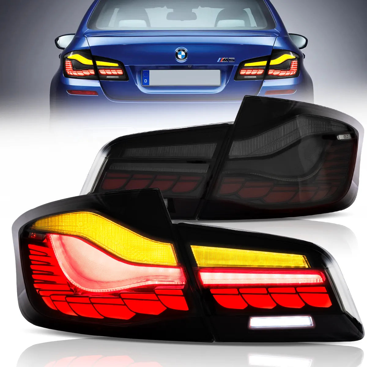OLED Tail Lights For 2011-2017 BMW 5 Series M5 F10/F18