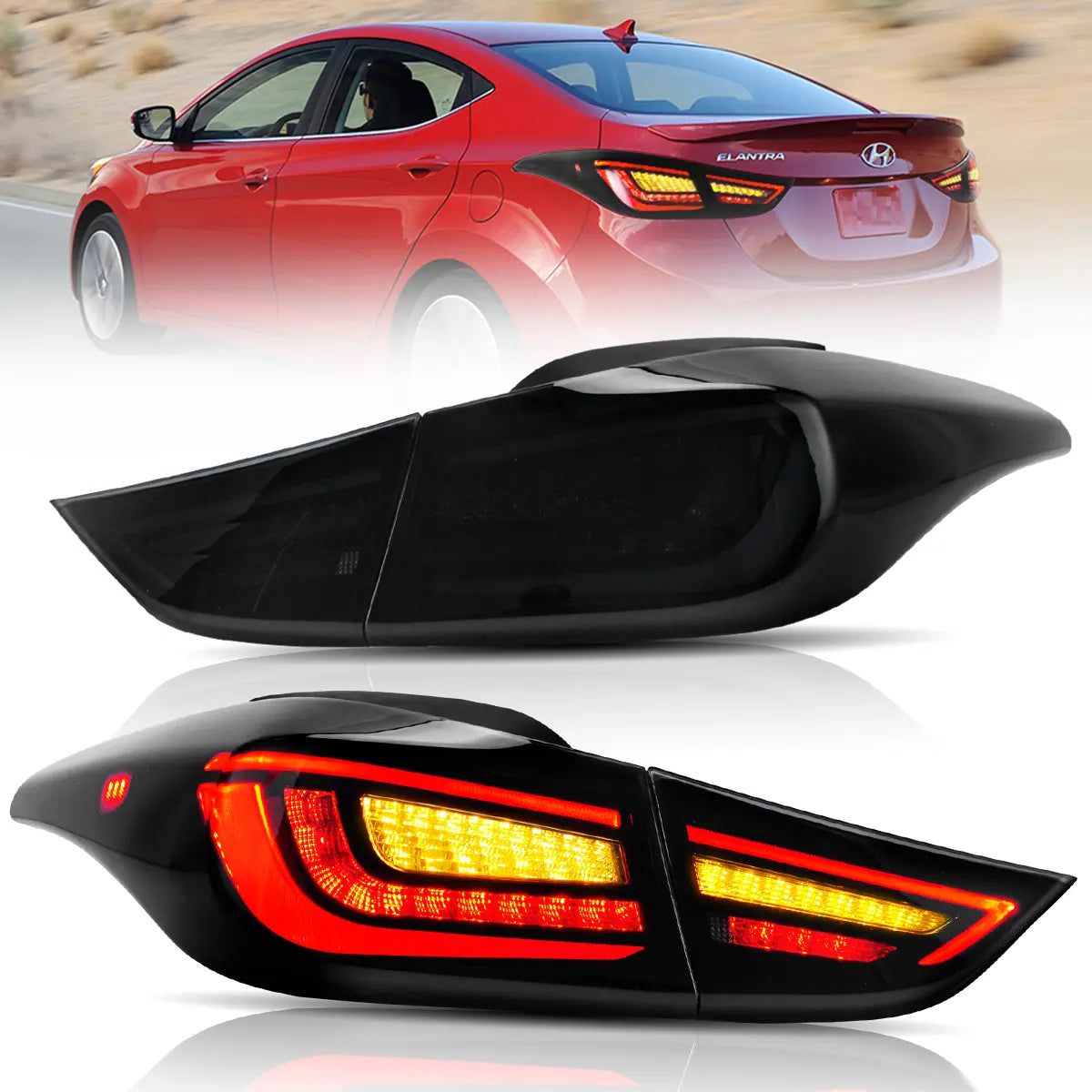 LED Tail Lights for 2011-2015 Hyundai Elantra