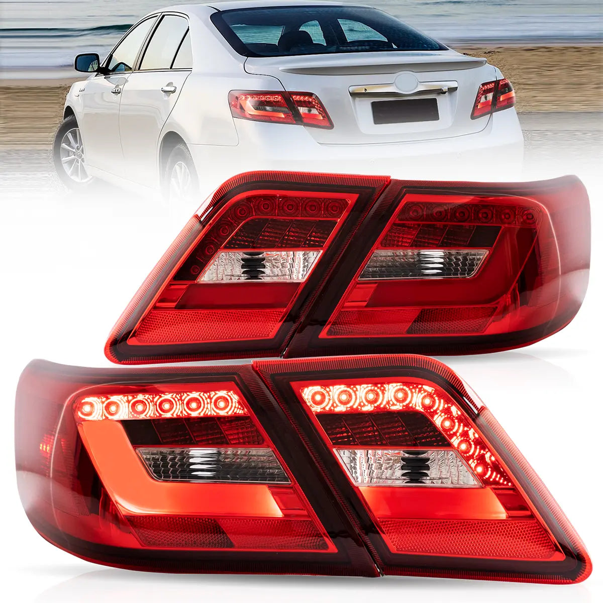 LED Tail Lights For 2007-2011 Toyota Camry
