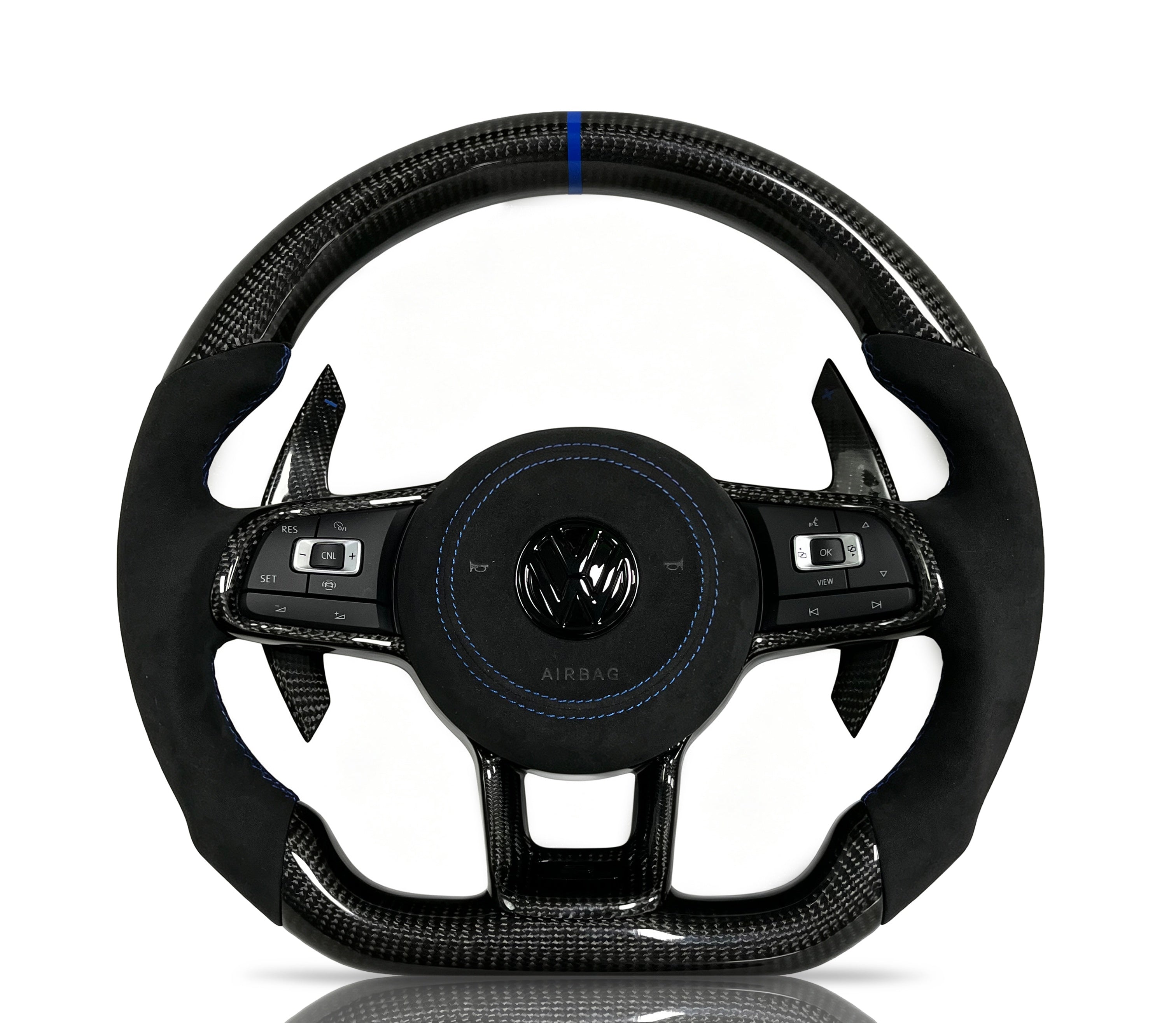 Vero Motorsport Volkswagen Golf Carbon Fibre & Alcantara Steering Wheel (Design 01)