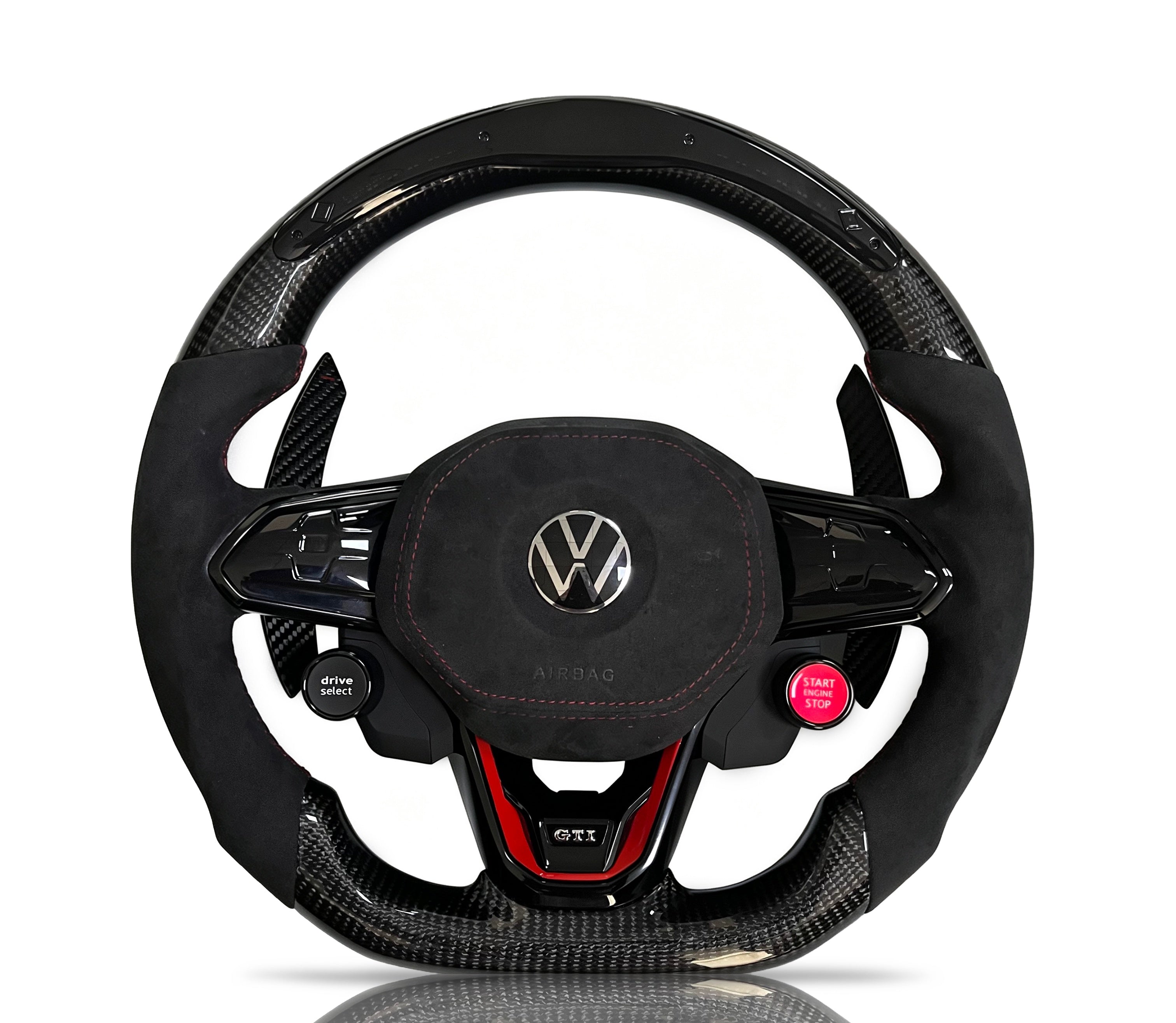 Vero Motorsport Volkswagen Golf Carbon Fibre & Alcantara Steering Wheel (Design 20)