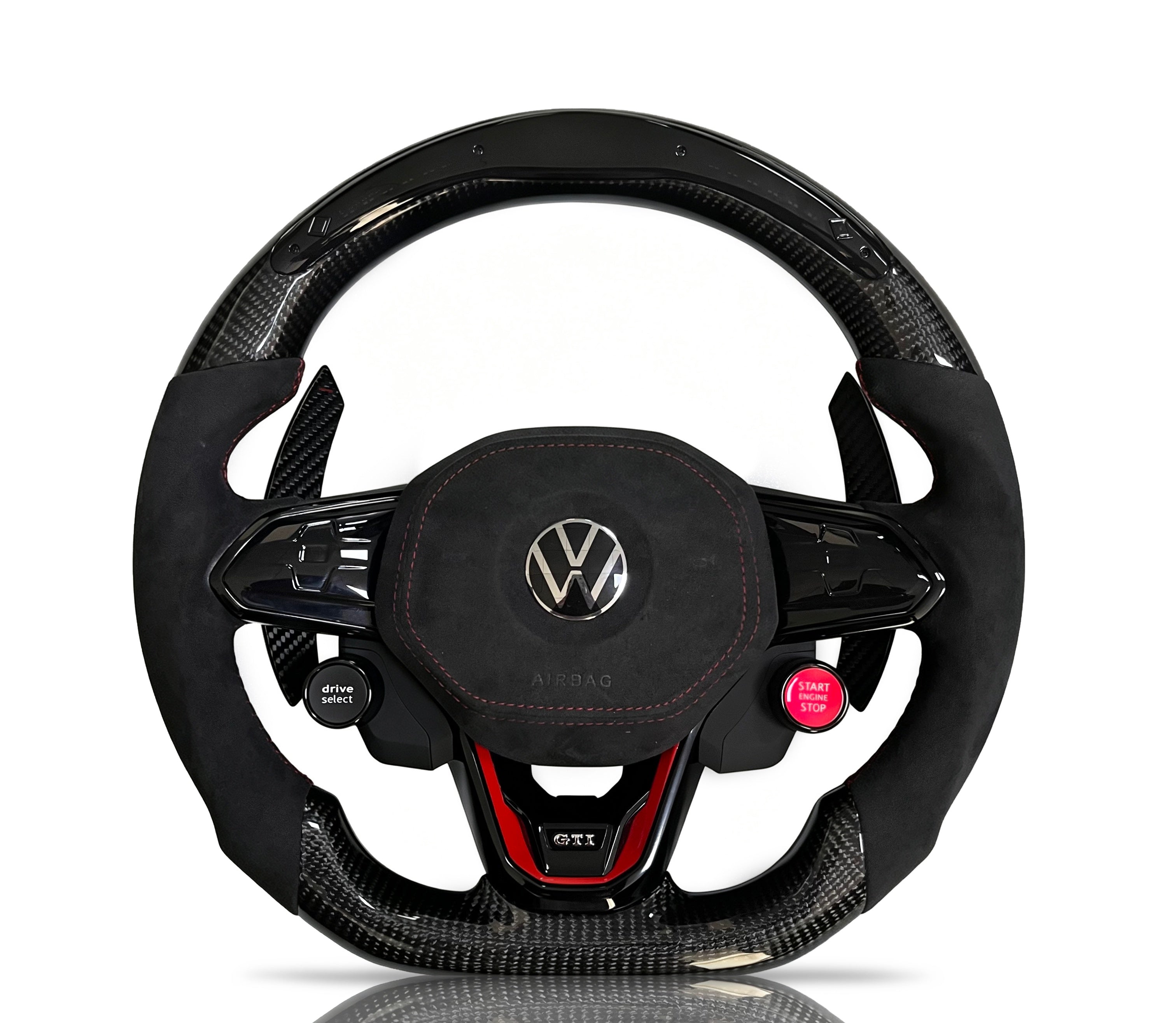 Vero Motorsport Volkswagen Golf Carbon Fibre & Alcantara Steering Wheel (Design 24)