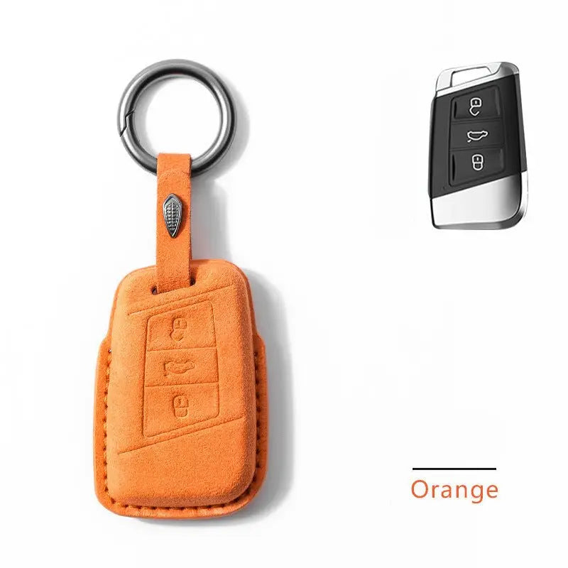 Volkswagen Key Cover - Alcantara - Type C