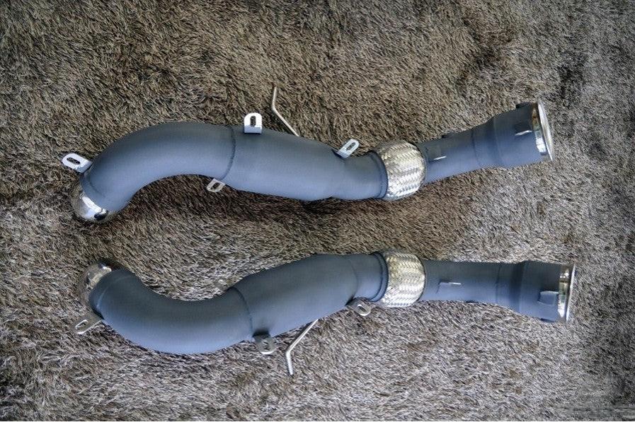 Armytrix High Performance Ceramic Coated De-Catted Front Pipe Mclaren 540C/570GT/570S/600LT/650S/675LT/MP4-12C 11+