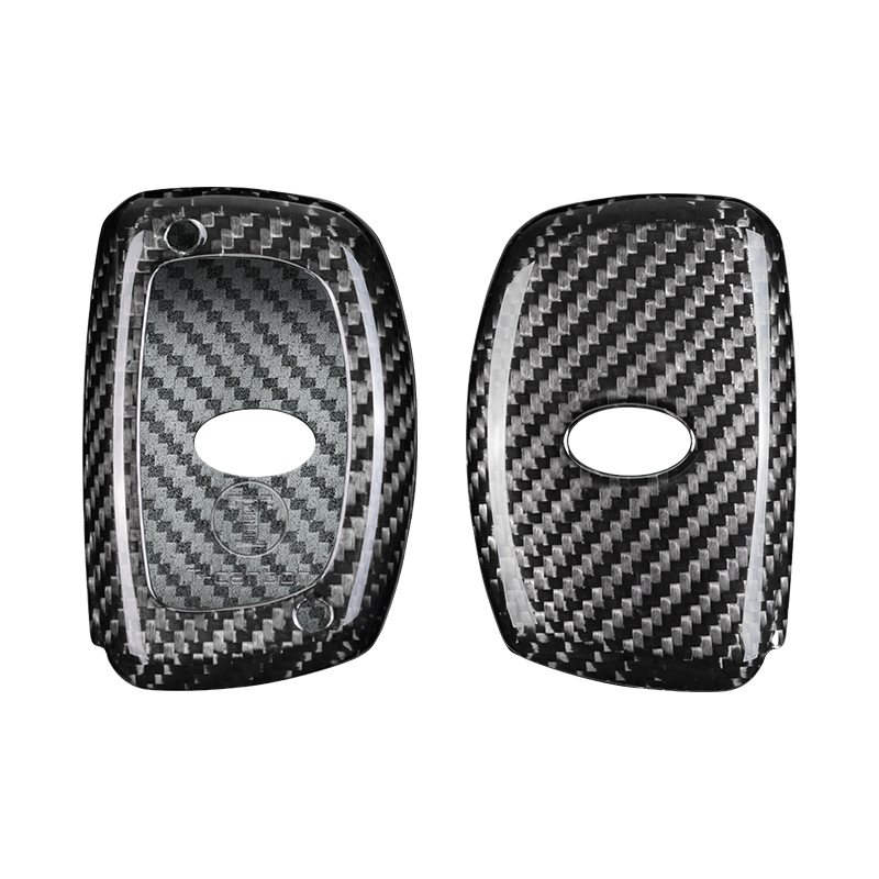 Hyundai Carbon Fiber Key Cover – Solaris / i10/i20/i30/i35/i40 / IX45