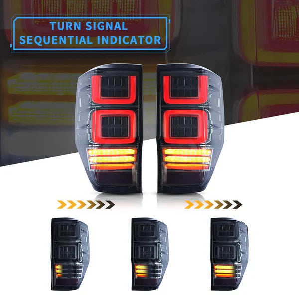 VLAND 2011-2022 FORD RANGER LED SEQUENTIAL TAIL LIGHTS