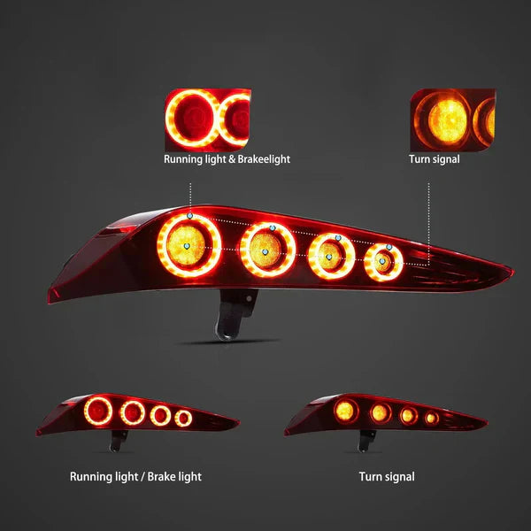 VLAND HERITAGE TAIL LIGHTS FOR TOYOTA GR SUPRA A90 A91