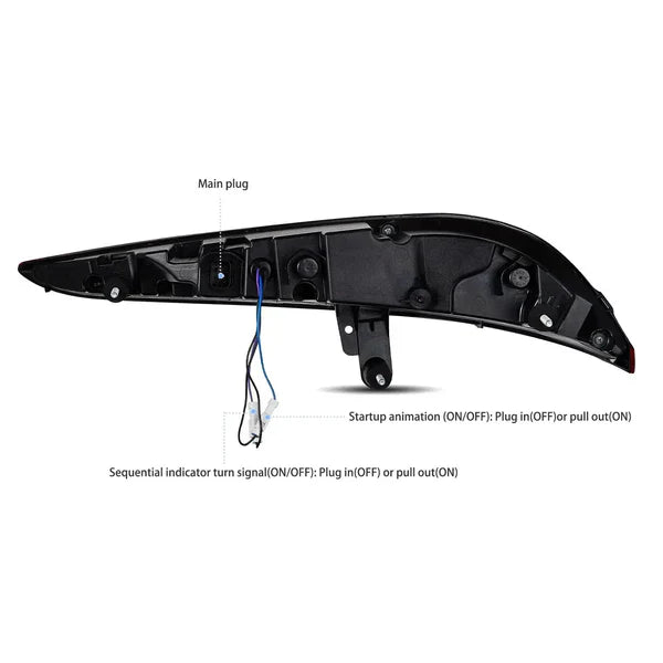 VLAND HERITAGE TAIL LIGHTS FOR TOYOTA GR SUPRA A90 A91